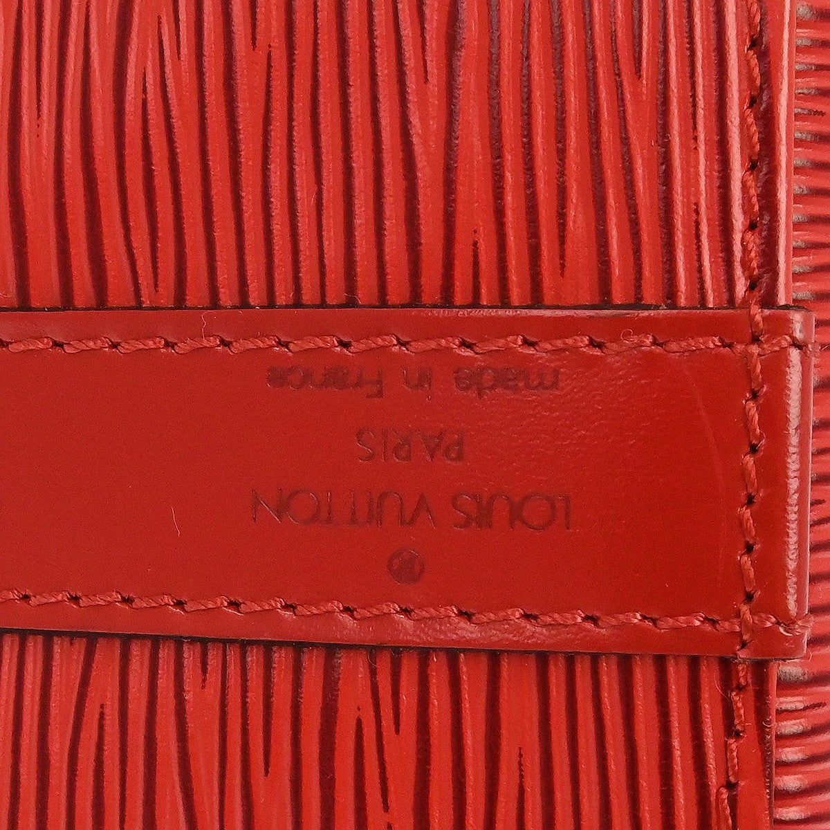 Louis Vuitton Louis Vuitton Noe Handbag Epi Leather Red Leather Shoulder Bag Bag (Pre-Loved)