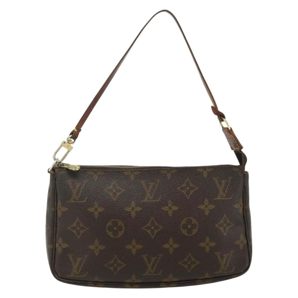 Louis Vuitton Pochette Accessoires Nm Monogram Canvas Brown Canvas Clutche & Pouche Bag (Authentic Pre-Loved)