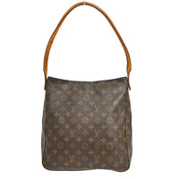 Louis Vuitton Louis Vuitton Monogram Looping Handbag Monogram Canvas Brown Canvas Shoulder Bag Bag (Authentic Pre-Loved)