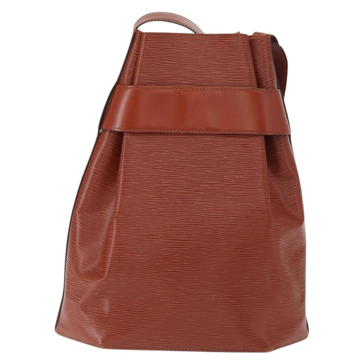 Louis Vuitton Vintage Sac D'epaule Handbag Epi Leather Brown Leather Shoulder Bag Bag (Authentic Pre-Loved)