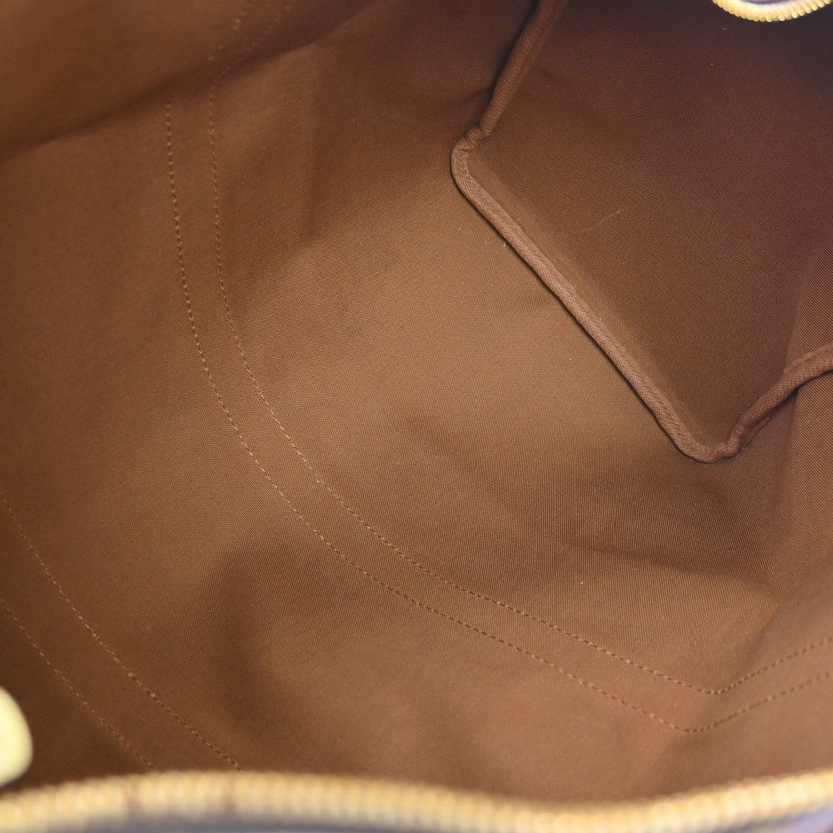 Louis Vuitton Keepall Bag Monogram Canvas Brown Canvas Travel Bag Bag (Pre-Loved)