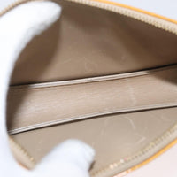 Louis Vuitton Lexington Pochette Monogram Vernis Beige Patent_Leather Clutche & Pouche Bag (Authentic Pre-Loved)