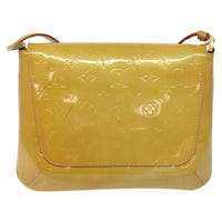 Louis Vuitton Thompson Street Handbag Monogram Vernis Beige Patent_Leather Shoulder Bag Bag (Authentic Pre-Loved)