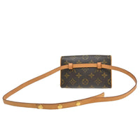 Louis Vuitton Louis Vuitton Florentine Waist Bag Monogram Canvas Brown Canvas Clutche & Pouche Bag (Pre-Loved)
