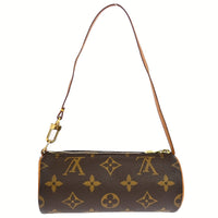 Louis Vuitton Louis Vuitton Papillon Pochette Monogram Canvas Brown Canvas Clutche & Pouche Bag (Authentic Pre-Loved)