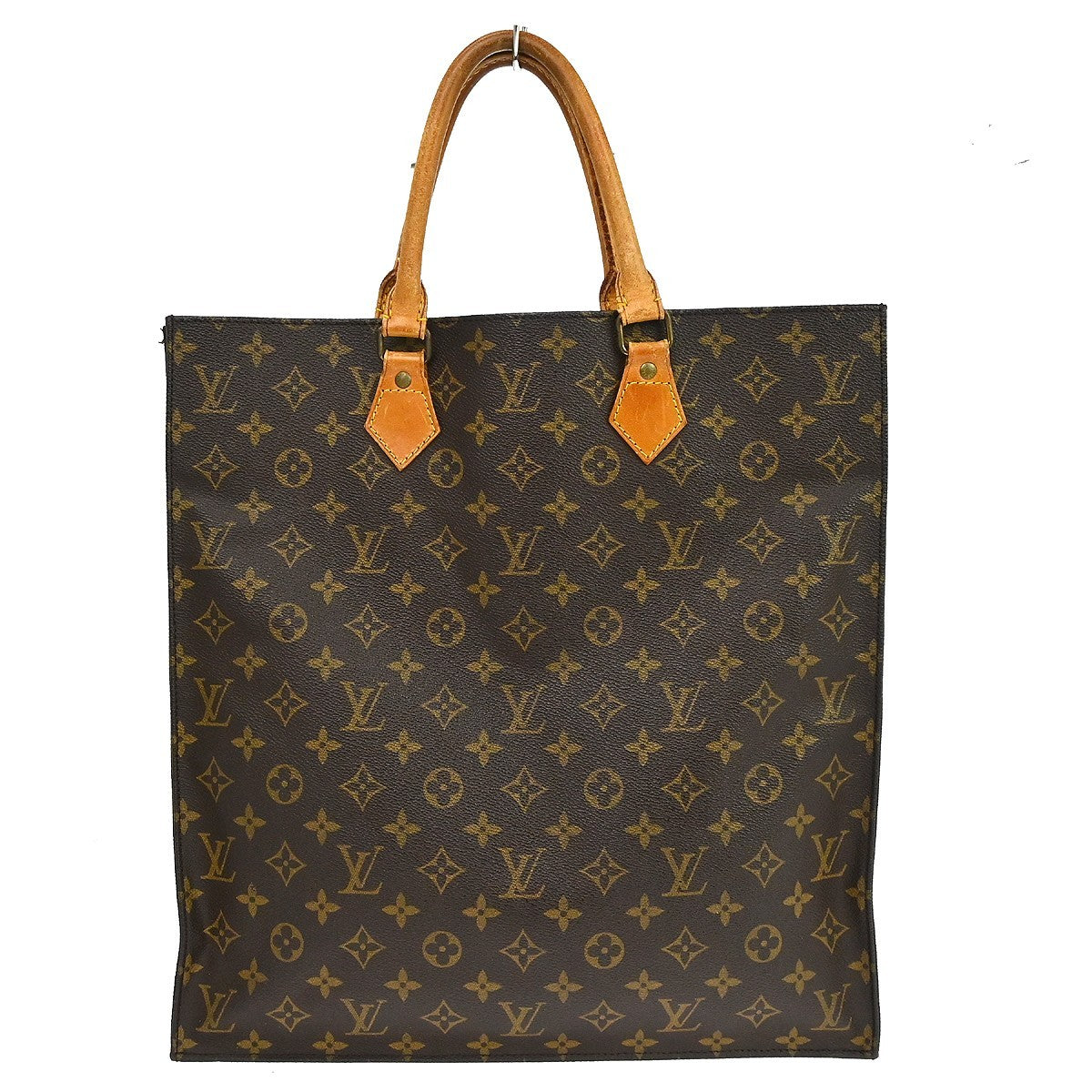 Louis Vuitton Louis Vuitton Sac Plat Nm Bag Monogram Canvas Brown Canvas Tote Bag Bag (Authentic Pre-Loved)