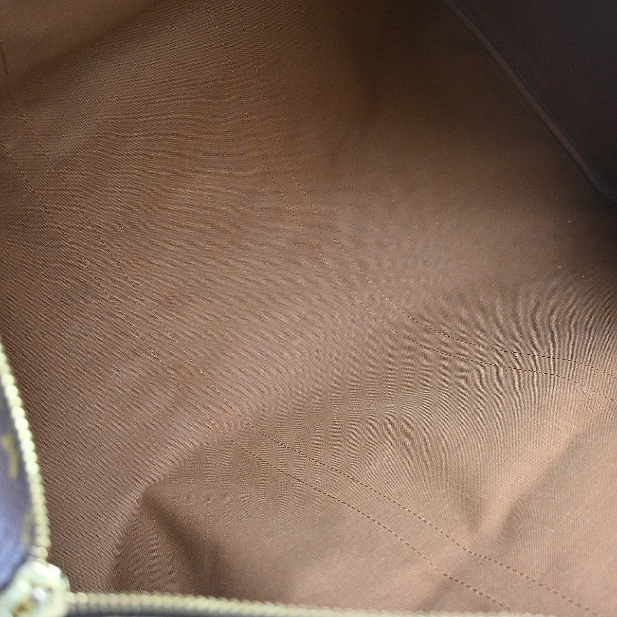 Louis Vuitton Keepall Bandouliere Bag Monogram Canvas Brown Canvas Travel Bag Bag (Pre-Loved)