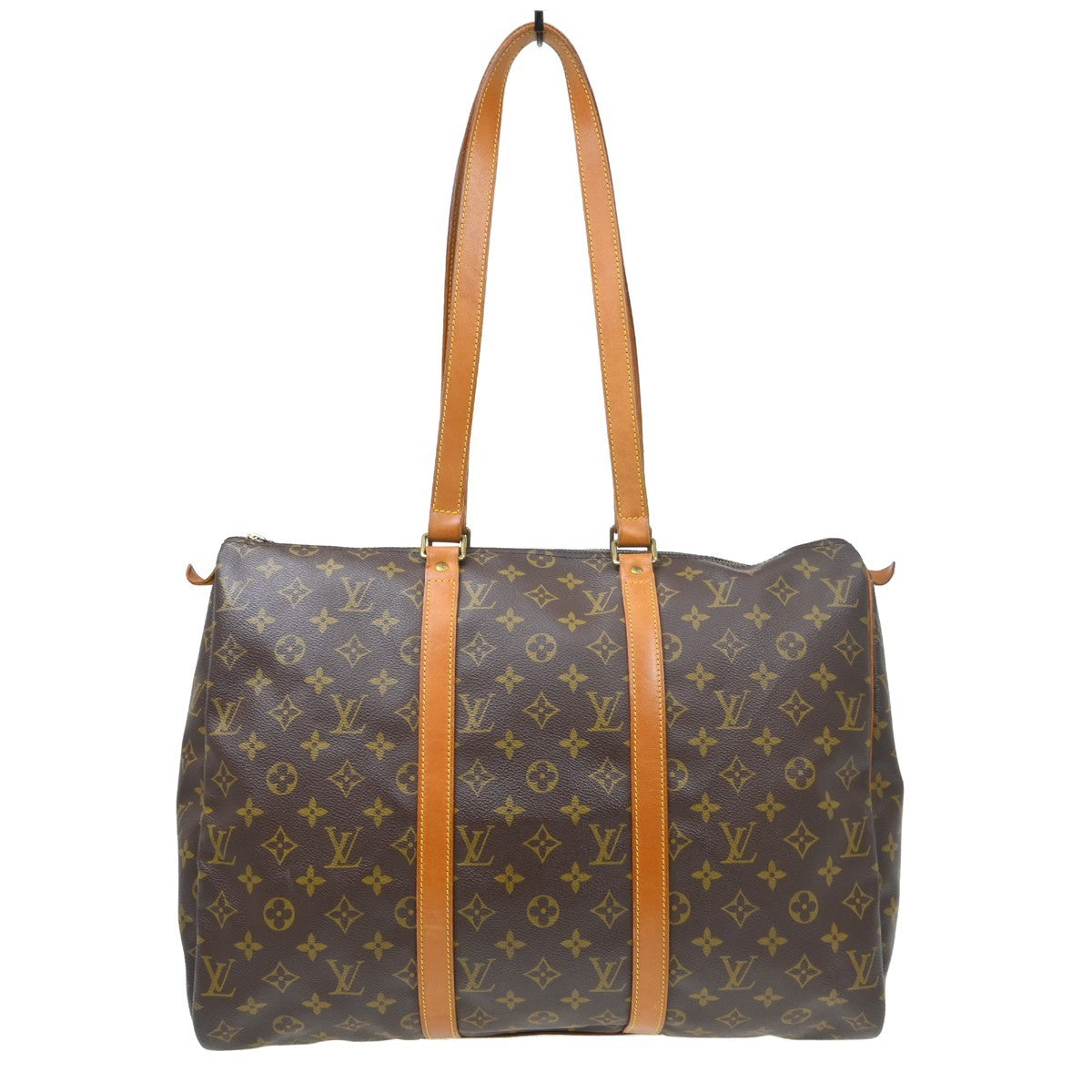 Louis Vuitton Flanerie Handbag Monogram Canvas Brown Canvas Travel Bag Bag (Authentic Pre-Loved)