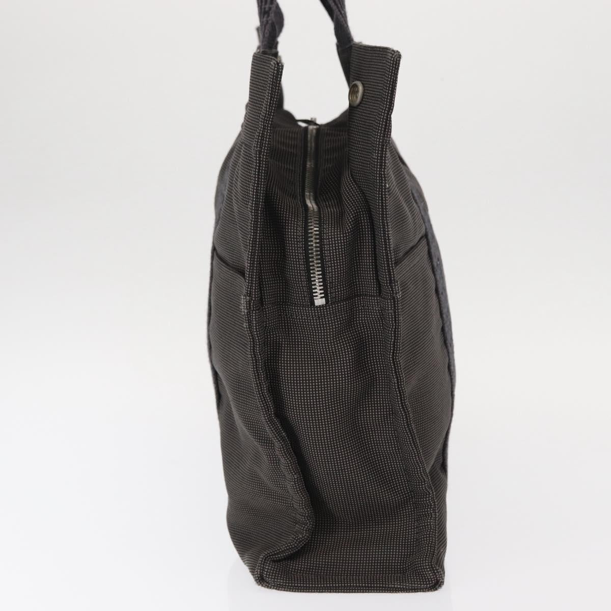 Hermes Fourre-Tout Herline Fourre-Tout Herline Gray Canvas Tote Bag Bag (Pre-Loved)