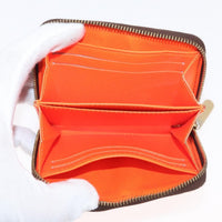 Louis Vuitton Louis Vuitton Porte-Monnaie Zippy Wallet Monogramme Empreinte Orange Canvas Wallets Accessory (Pre-Loved)