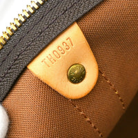 Louis Vuitton Keepall Bandouliere Bag Monogram Canvas Brown Canvas Travel Bag Bag (Authentic Pre-Loved)