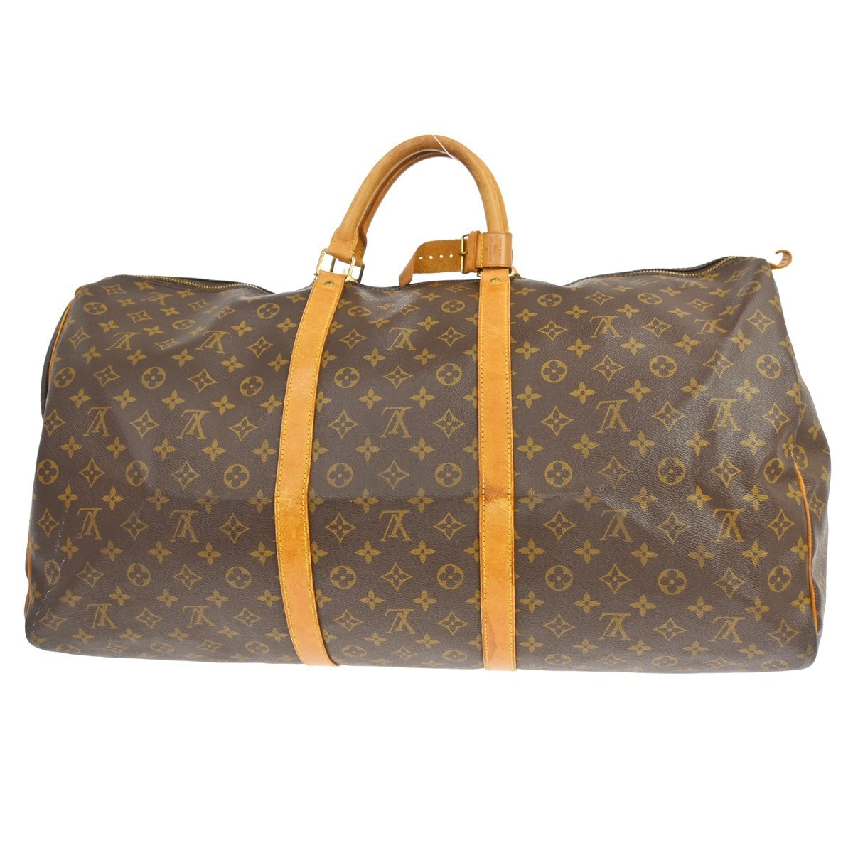 Louis Vuitton Louis Vuitton Keepall Bag Monogram Canvas Brown Canvas Travel Bag Bag (Pre-Loved)