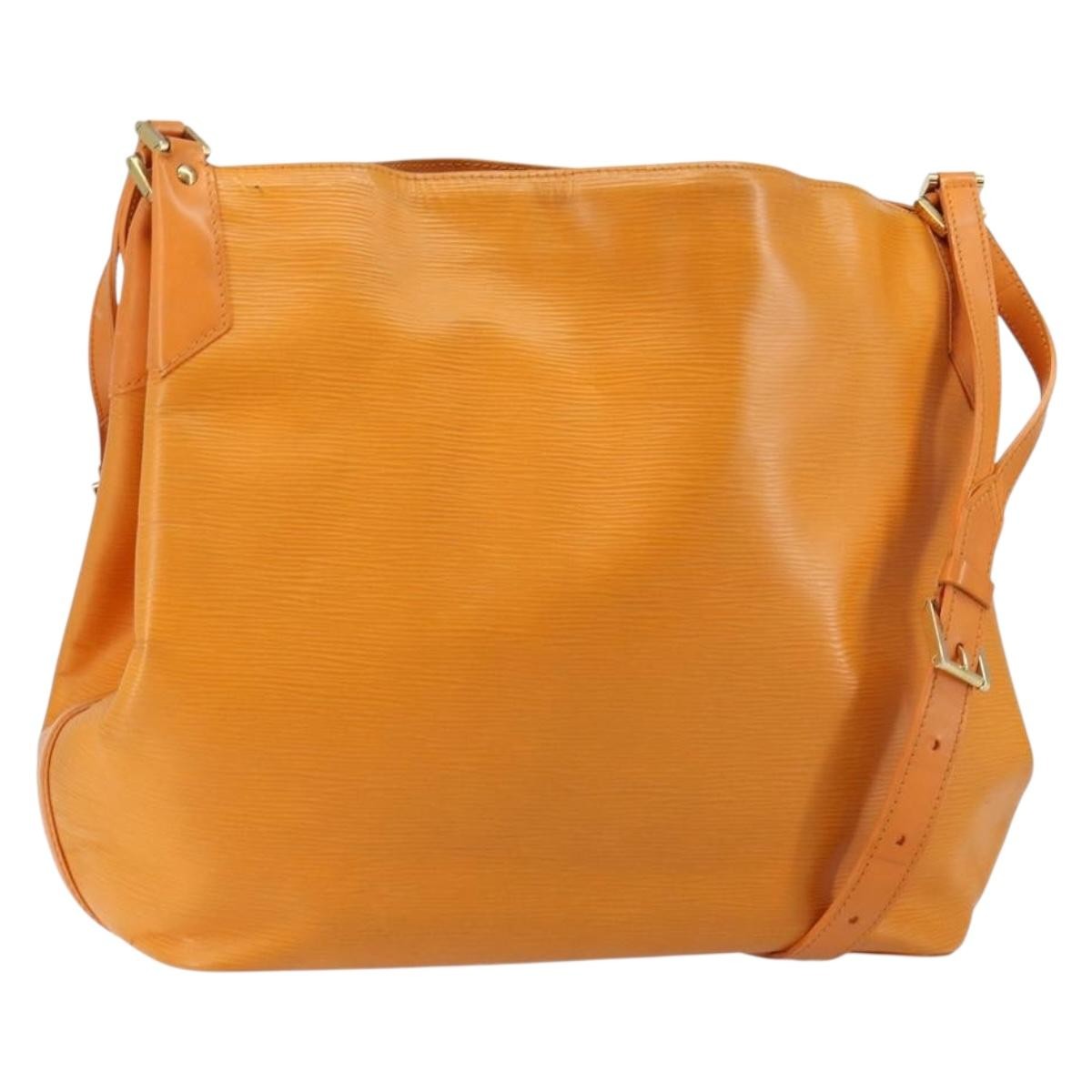 Louis Vuitton Mandara Handbag Epi Leather Orange Leather Shoulder Bag Bag (Authentic Pre-Loved)