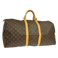 Louis Vuitton Louis Vuitton Keepall Bag Monogram Canvas Brown Canvas Travel Bag Bag (Authentic Pre-Loved)