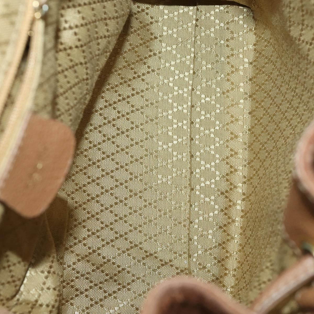 Gucci Vintage Bamboo Backpack Suede And Leather Brown Suede Backpack Bag (Authentic Pre-Loved)