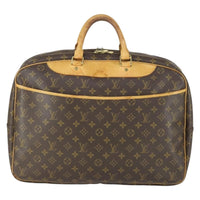 Louis Vuitton Alize Bag Monogram Canvas Brown Canvas Travel Bag Bag (Pre-Loved)