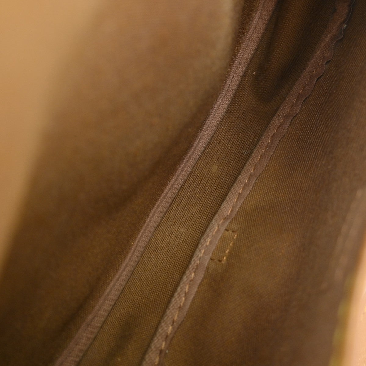 Louis Vuitton Louis Vuitton Saumur Handbag Monogram Canvas Brown Canvas Shoulder Bag Bag (Pre-Loved)
