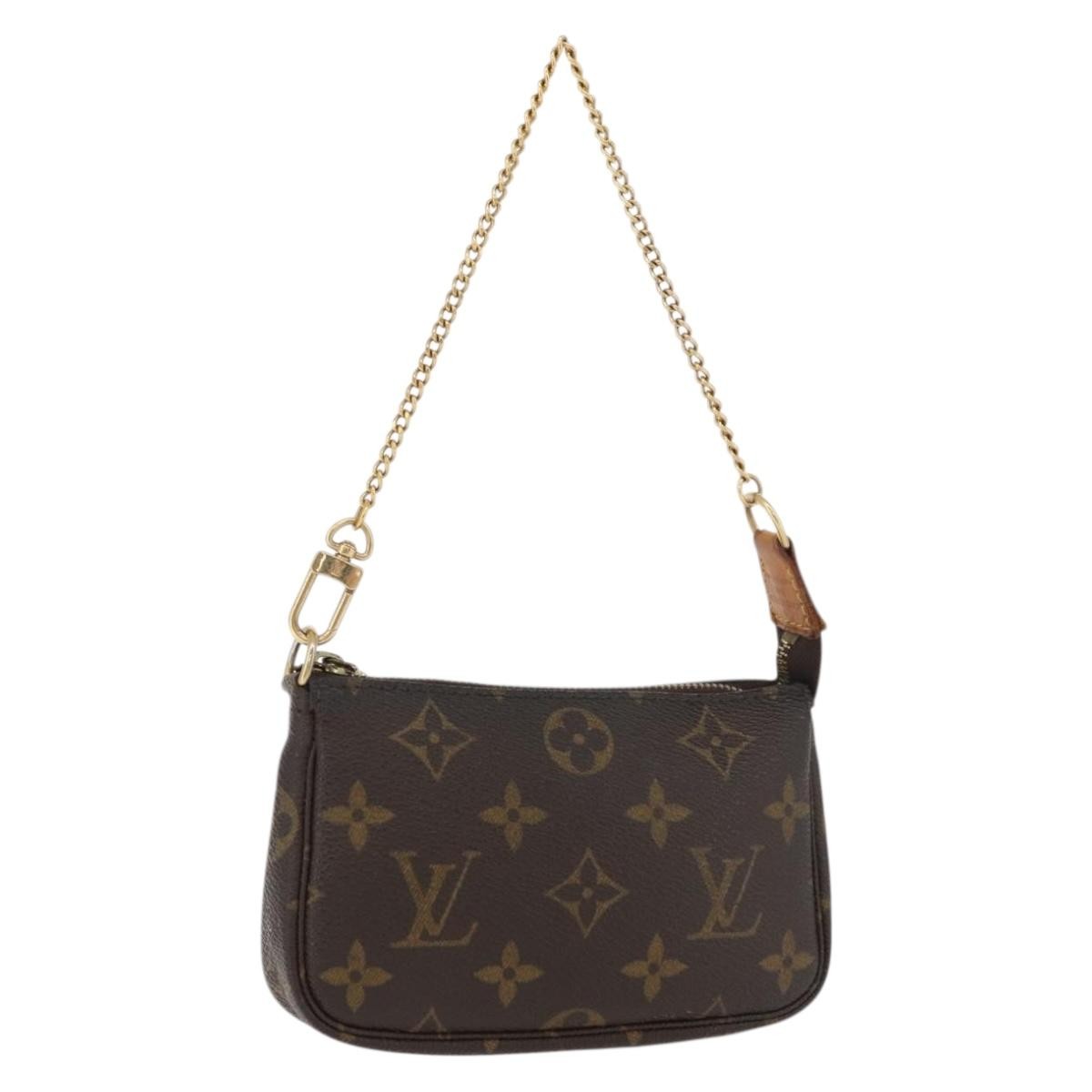 Louis Vuitton Pochette Accessoires Monogram Canvas Brown Canvas Clutche & Pouche Bag (Authentic Pre-Loved)
