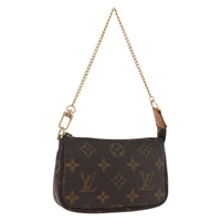 Louis Vuitton Pochette Accessoires Monogram Canvas Brown Canvas Clutche & Pouche Bag (Authentic Pre-Loved)