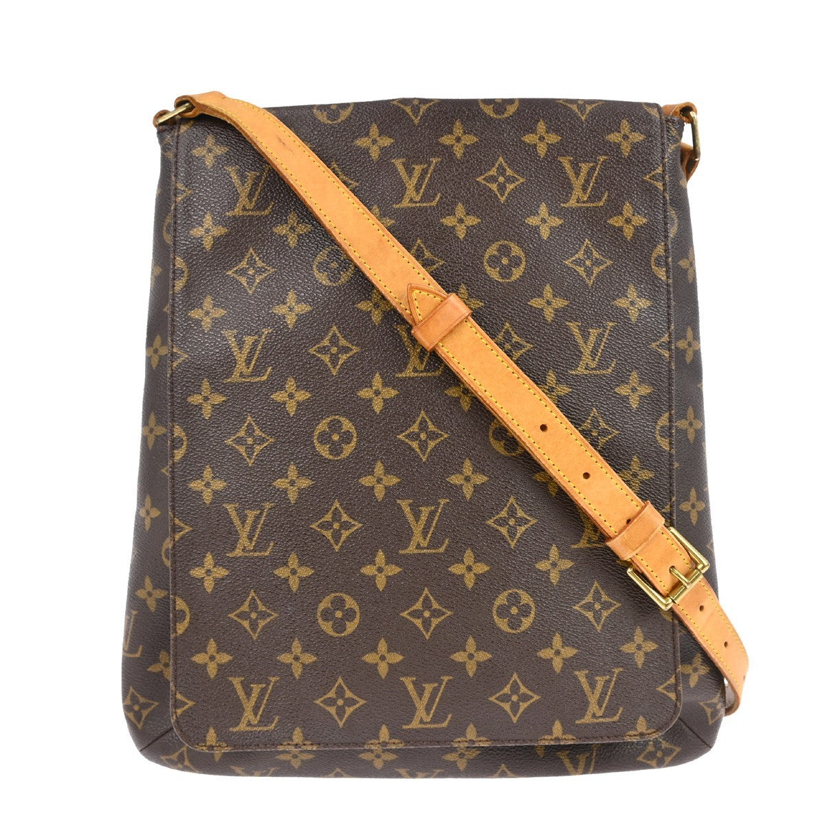 Louis Vuitton Louis Vuitton Musette Salsa Handbag Monogram Canvas Brown Canvas Shoulder Bag Bag (Authentic Pre-Loved)