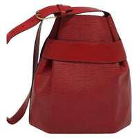 Louis Vuitton Vintage Sac D'epaule Handbag Epi Leather Red Leather Shoulder Bag Bag (Authentic Pre-Loved)