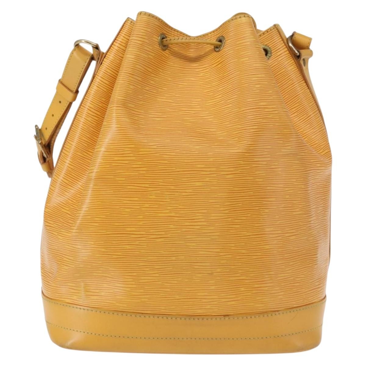Louis Vuitton Noe Handbag Epi Leather Yellow Leather Shoulder Bag Bag (Authentic Pre-Loved)