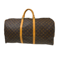 Louis Vuitton Louis Vuitton Keepall Bag Monogram Canvas Brown Canvas Travel Bag Bag (Authentic Pre-Loved)