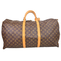 Louis Vuitton Louis Vuitton Keepall Bag Monogram Canvas Brown Canvas Travel Bag Bag (Pre-Loved)