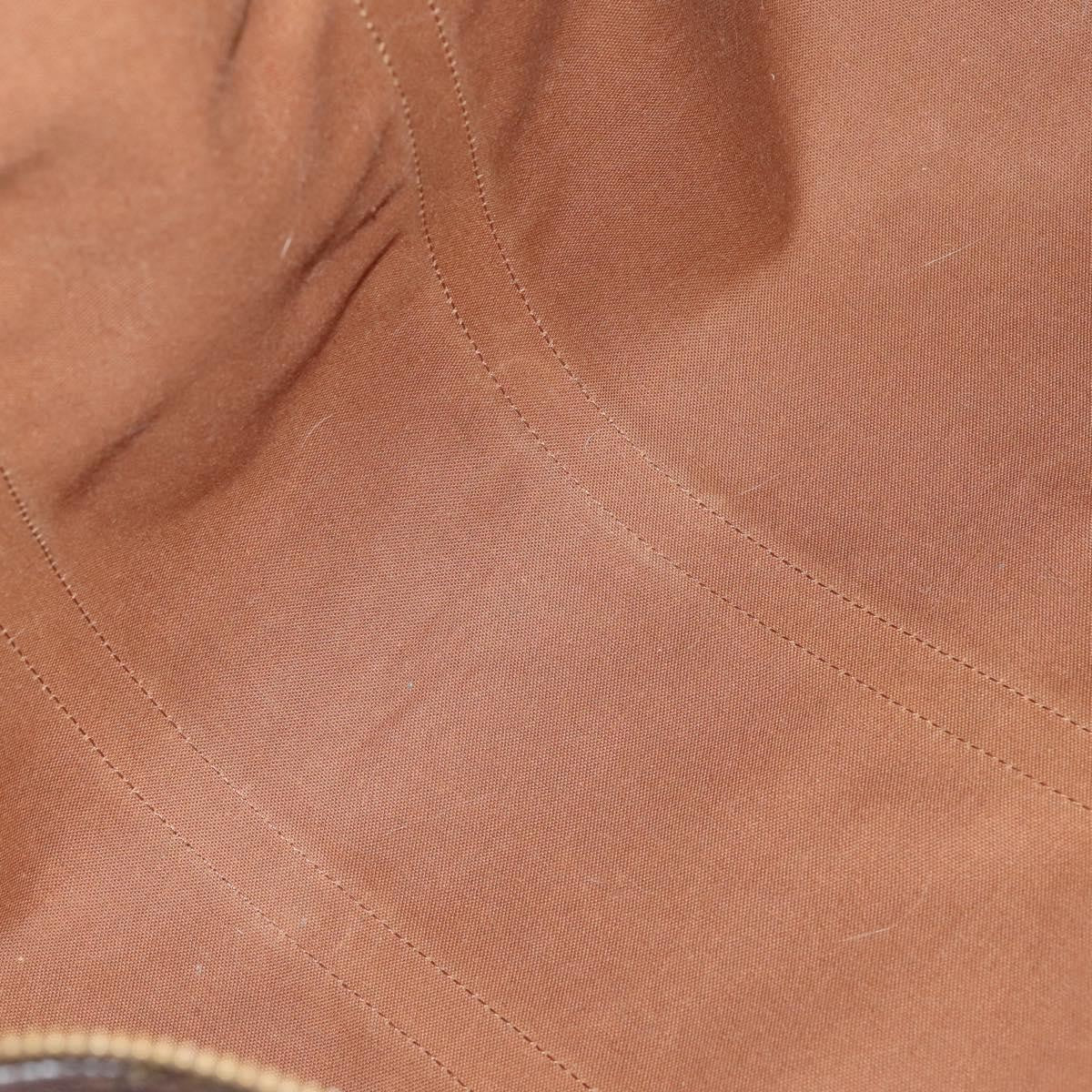 Louis Vuitton Keepall Bag Monogram Canvas Brown Canvas Travel Bag Bag (Pre-Loved)
