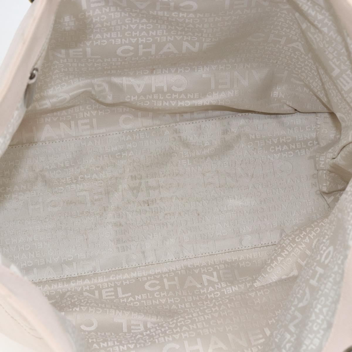 Chanel Chanel Vintage Cruise Line No.5 Tote Quilted Canvas Pink Canvas Tote Bag Bag (Pre-Loved)