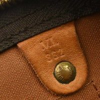 Louis Vuitton Keepall Bandouliere Bag Monogram Canvas Brown Canvas Travel Bag Bag (Authentic Pre-Loved)