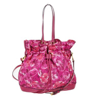 Louis Vuitton Noefull Handbag Ikat Nylon Pink Nylon Shoulder Bag Bag (Authentic Pre-Loved)