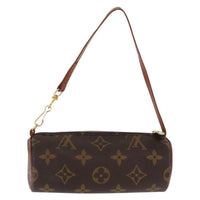 Louis Vuitton Louis Vuitton Papillon Pochette Monogram Canvas Brown Canvas Clutche & Pouche Bag (Pre-Loved)