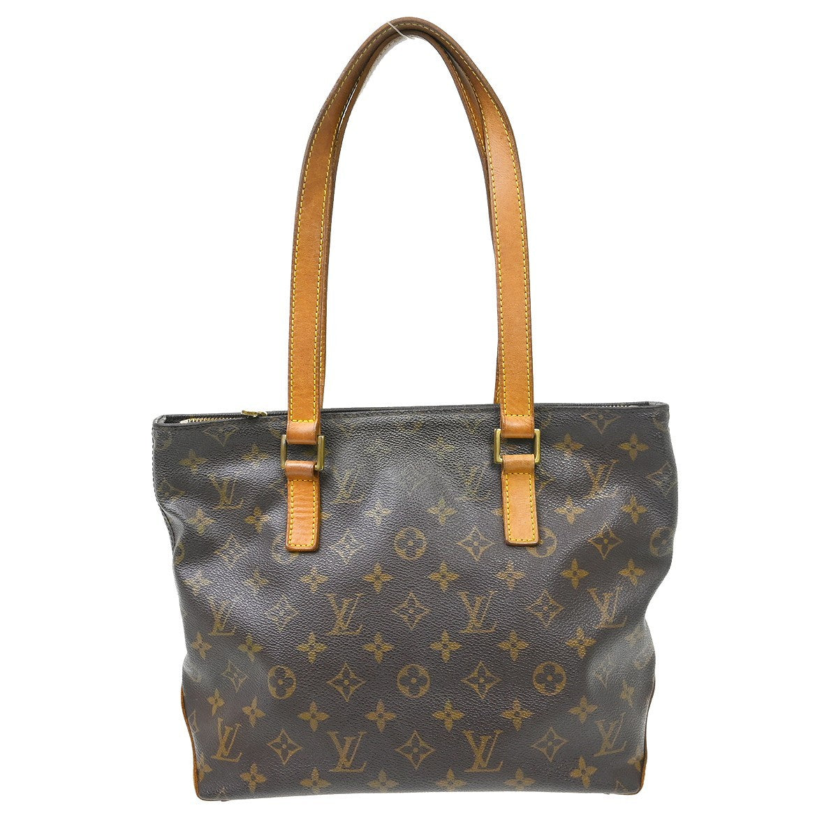 Louis Vuitton Louis Vuitton Cabas Mezzo Monogram Canvas Brown Canvas Tote Bag Bag (Pre-Loved)