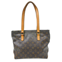 Louis Vuitton Louis Vuitton Cabas Mezzo Monogram Canvas Brown Canvas Tote Bag Bag (Pre-Loved)