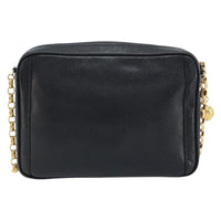Chanel Vintage Front Pocket Cc Camera Bag Caviar Black Leather Shoulder Bag Bag (Authentic Pre-Loved)
