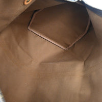 Louis Vuitton Keepall Bag Monogram Canvas Brown Canvas Travel Bag Bag (Authentic Pre-Loved)