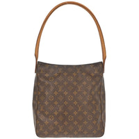 Louis Vuitton Louis Vuitton Monogram Looping Handbag Monogram Canvas Brown Canvas Shoulder Bag Bag (Authentic Pre-Loved)