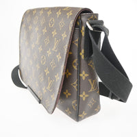 Louis Vuitton District Messenger Bag Macassar Monogram Canvas Brown Canvas Shoulder Bag Bag (Authentic Pre-Loved)