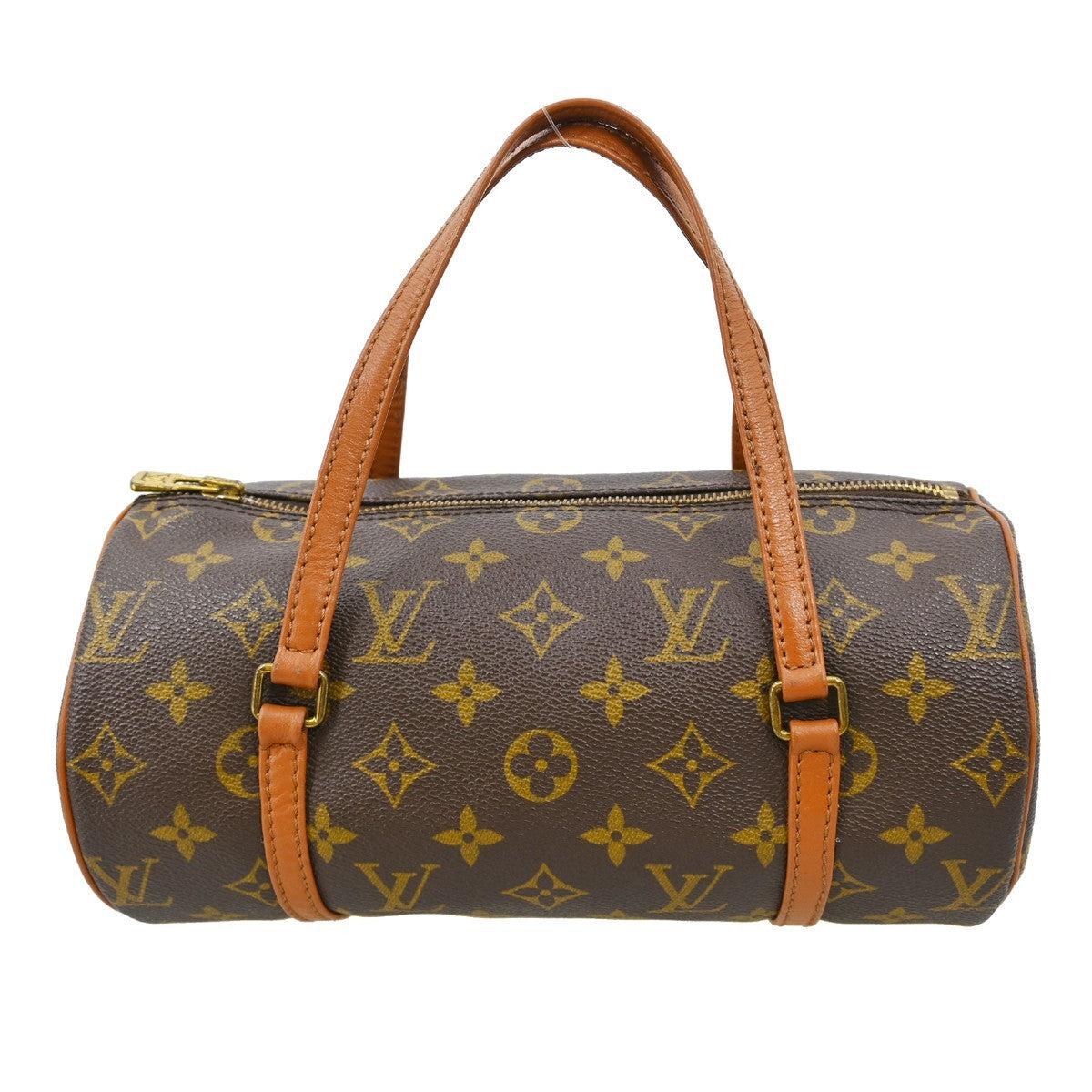 Louis Vuitton Papillon Handbag Monogram Canvas Brown Canvas Handbag (Authentic Pre-Loved)