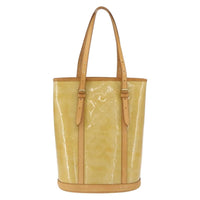 Louis Vuitton Bucket Bag Monogram Vernis Beige Patent_Leather Shoulder Bag Bag (Authentic Pre-Loved)