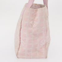 Chanel Chanel Travel Line Tote Nylon Pink Nylon Tote Bag Bag (Pre-Loved)