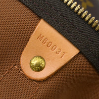 Louis Vuitton Keepall Bandouliere Bag Monogram Canvas Brown Canvas Travel Bag Bag (Pre-Loved)