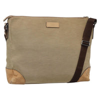 Gucci Original Messenger Gg Canvas Beige Canvas Shoulder Bag Bag (Authentic Pre-Loved)