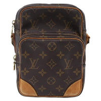 Louis Vuitton Amazone Bag Monogram Canvas Brown Canvas Shoulder Bag Bag (Pre-Loved)