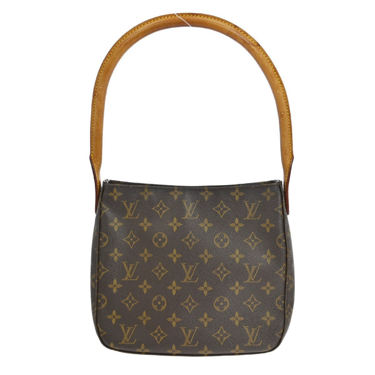 Louis Vuitton Monogram Looping Handbag Monogram Canvas Brown Canvas Shoulder Bag Bag (Authentic Pre-Loved)