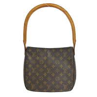 Louis Vuitton Monogram Looping Handbag Monogram Canvas Brown Canvas Shoulder Bag Bag (Authentic Pre-Loved)