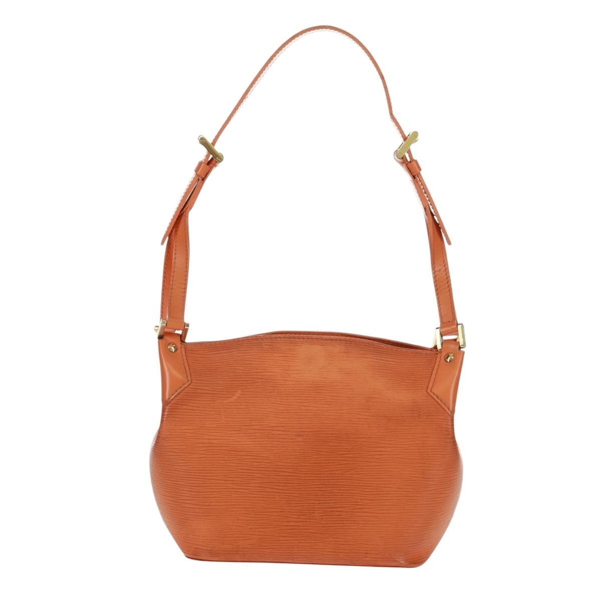 Louis Vuitton Mandara Handbag Epi Leather Orange Leather Shoulder Bag Bag (Pre-Loved)