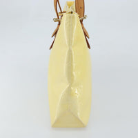 Louis Vuitton Brentwood Handbag Monogram Vernis Yellow Patent_Leather Tote Bag Bag (Pre-Loved)