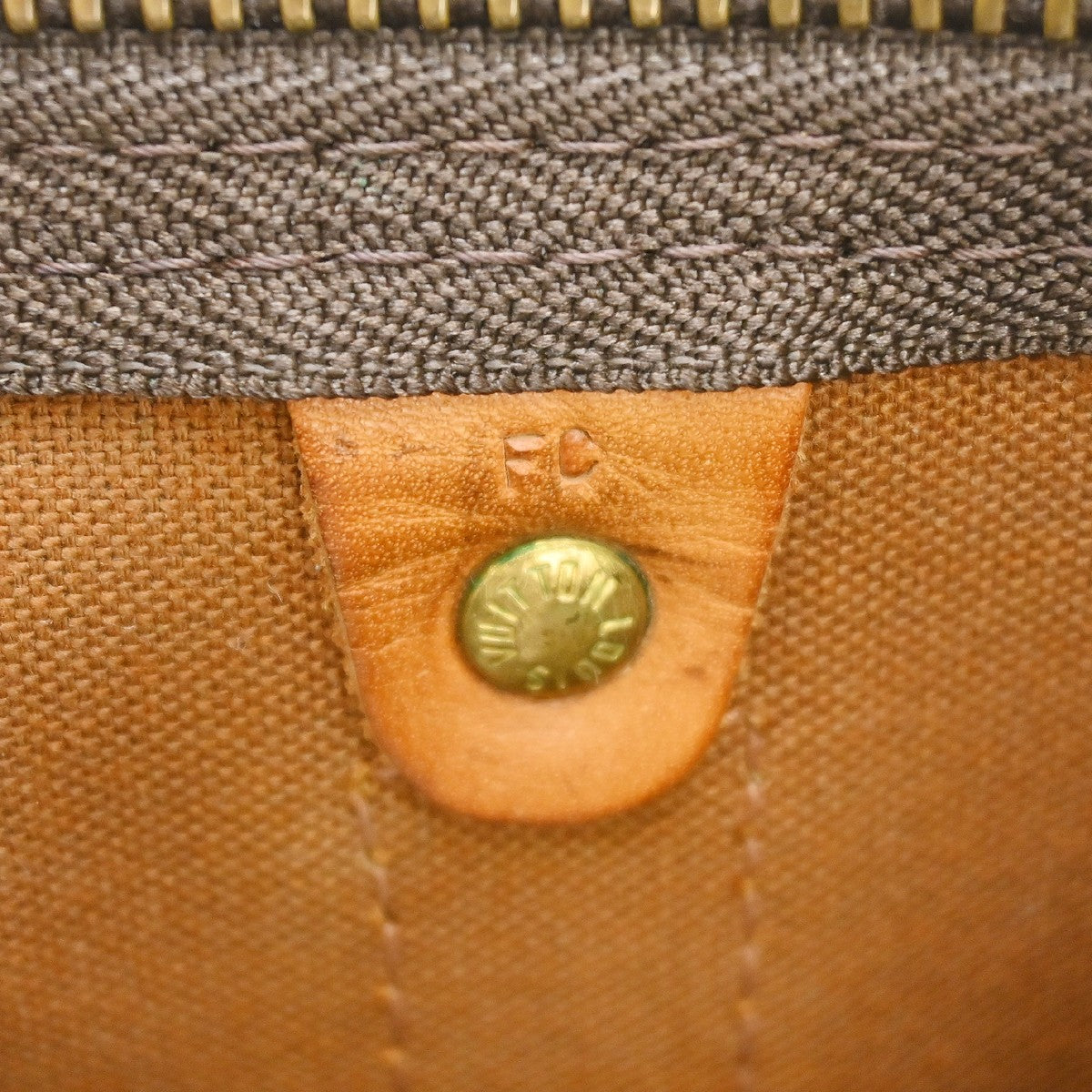 Louis Vuitton Louis Vuitton Keepall Bag Monogram Canvas Brown Canvas Travel Bag Bag (Authentic Pre-Loved)